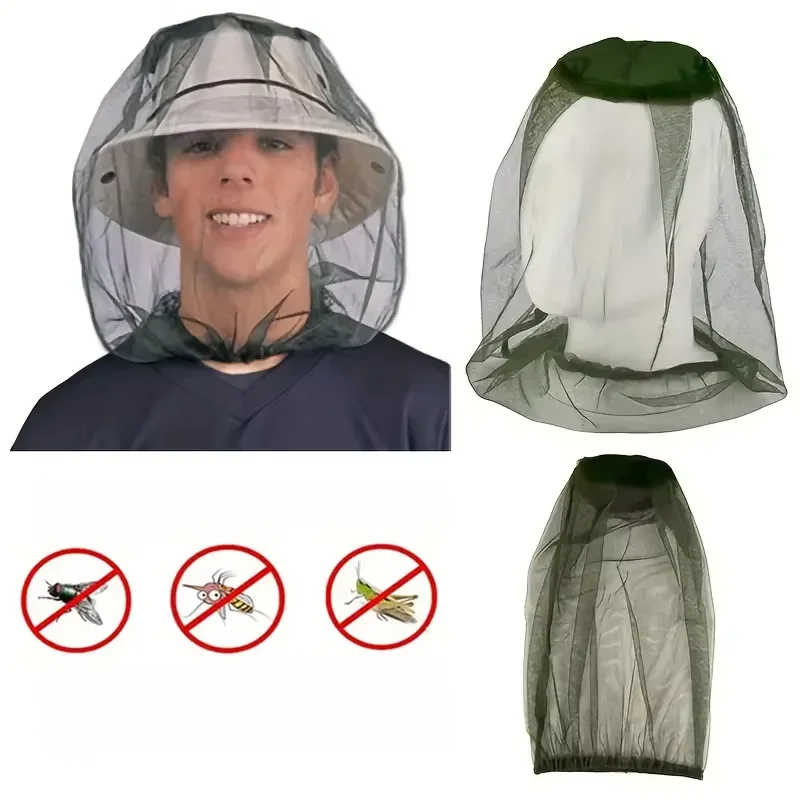 Outdoor Camping Hat - Anti Mosquito Cover Hat Net Cover