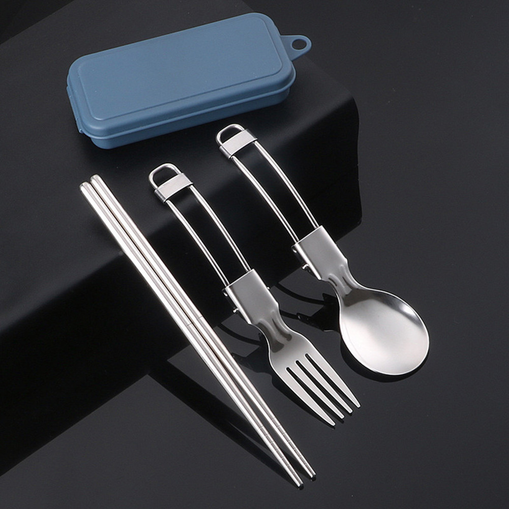 Camp Utensil Set - Picnic Cutlery Camping Utensil Easy Storage