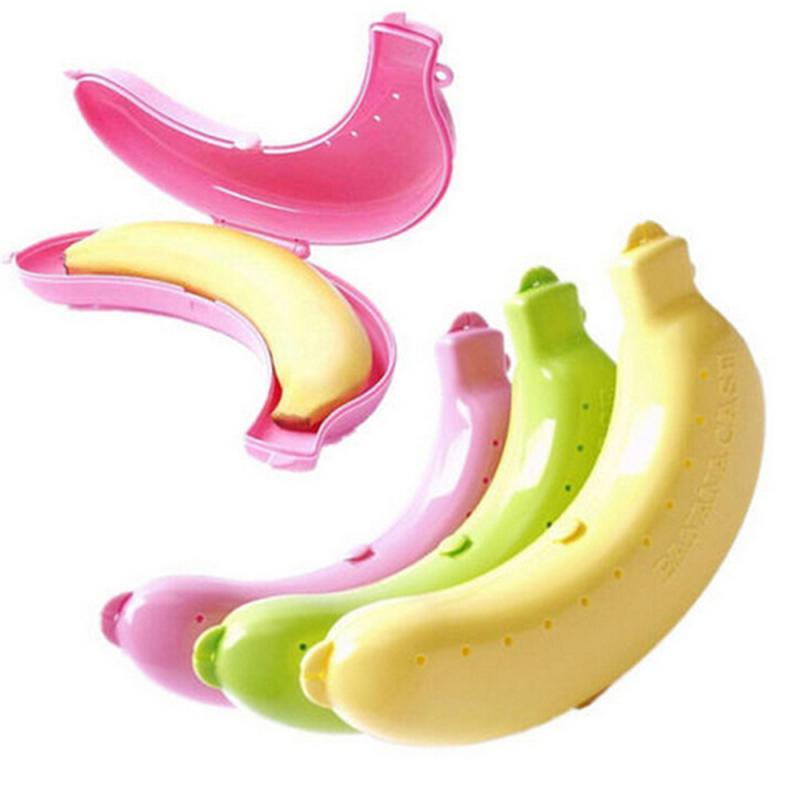 Outdoor Camping Kitchen Ideas - Durable Plastic Banana Storage Container, Outdoor