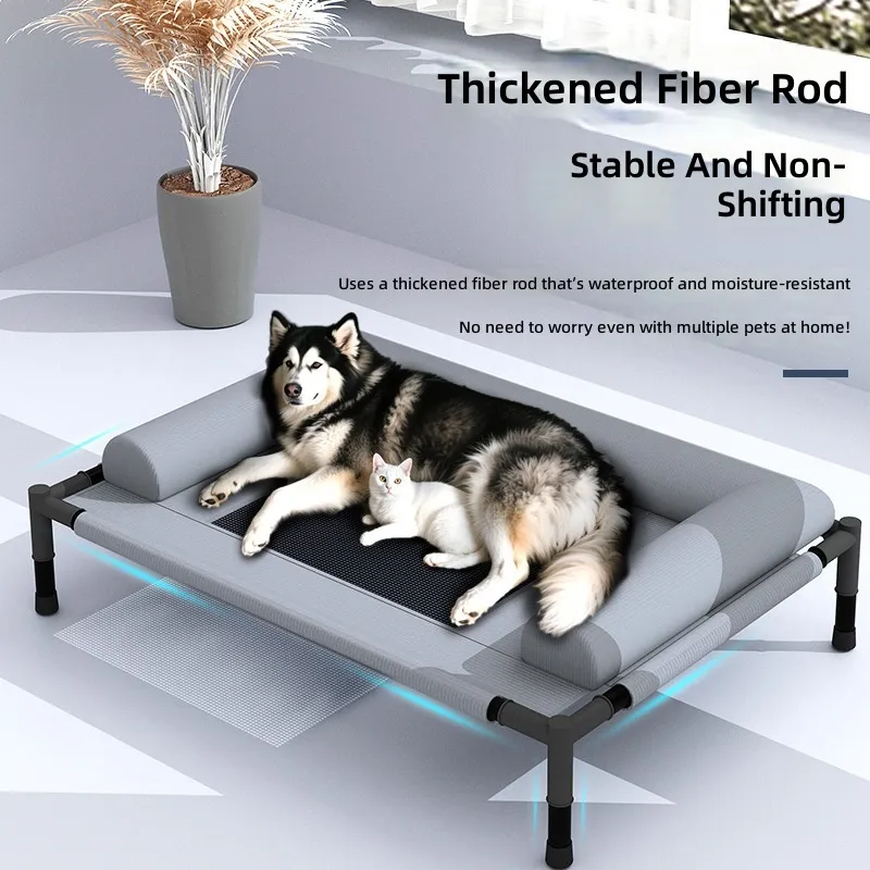 Outdoor Camping Dog Kennel - for Dog Camp Bed Summer Shade
