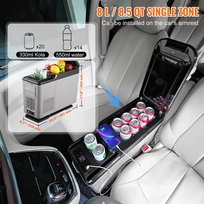Car Armrest Refrigerator Fridg - Outdoor Camping Zone 评论和价格