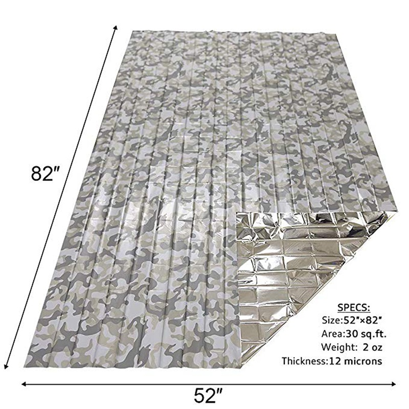 1pcs Emergency Thermal Blanket - Emergency Mylar Blanket 评论和价格