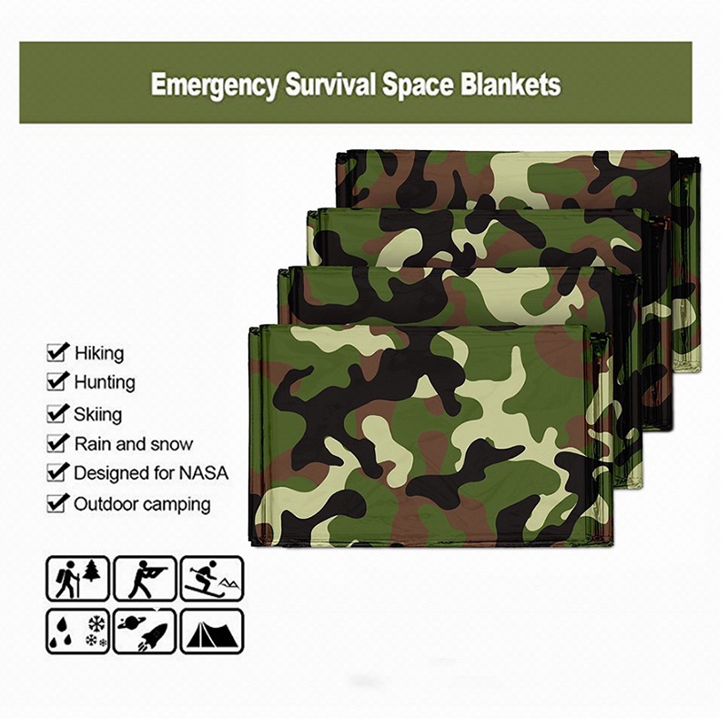 1pcs Emergency Thermal Blanket - Emergency Mylar Blanket 评论和价格