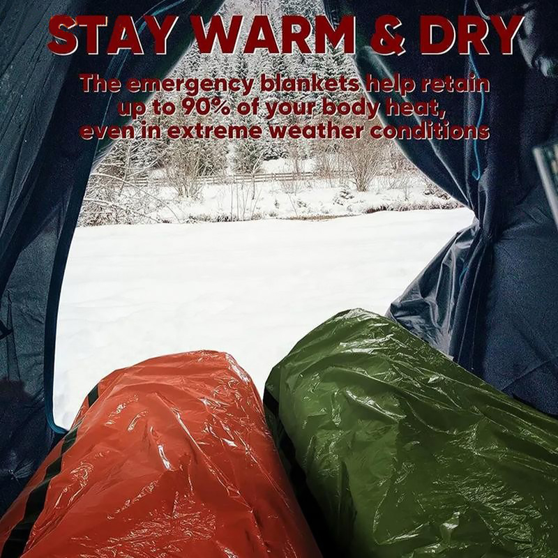 For Camping Hiking Emergency S - Emergency Mylar Blanket 评论和价格