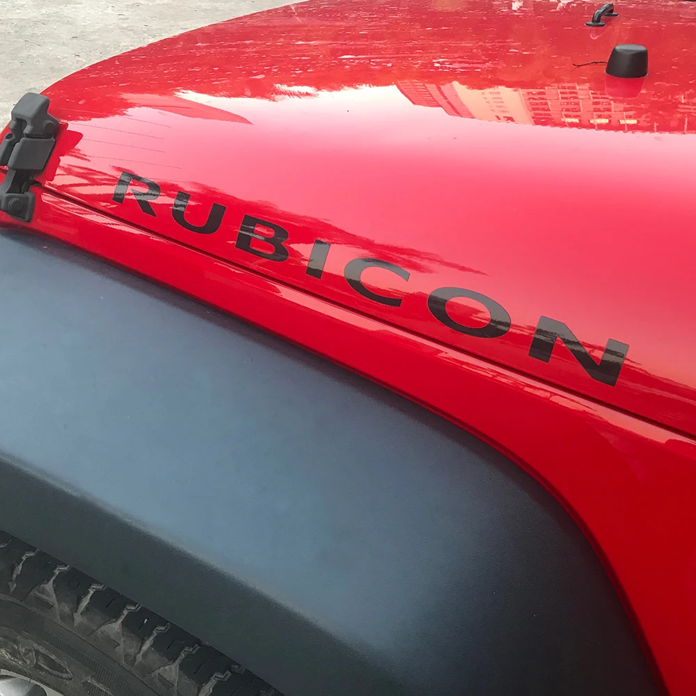 2PCS Car Hood Cover Stickers F - Outdoor Camping Jeep 评论和价格