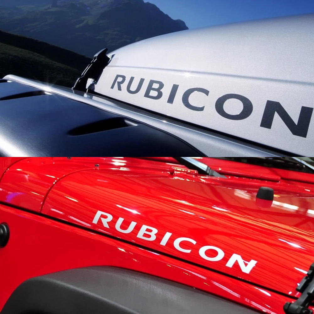 2PCS Car Hood Cover Stickers F - Outdoor Camping Jeep 评论和价格