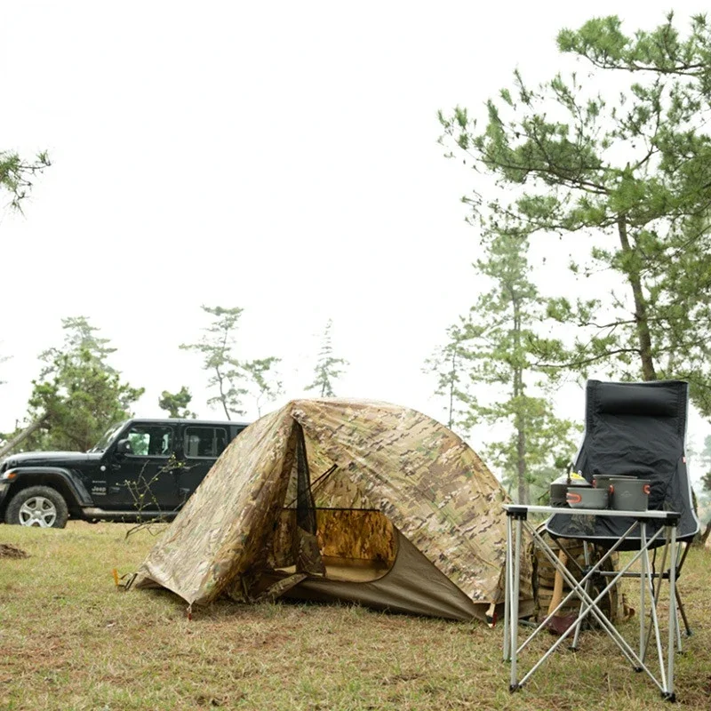 Single - Person Tactical Tent  - Outdoor Camping Solo 评论和价格