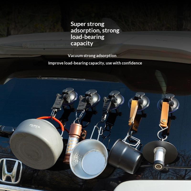 Durable Suction Cup Buckles 4  - Outdoor Camping Car Tent 评论和价格