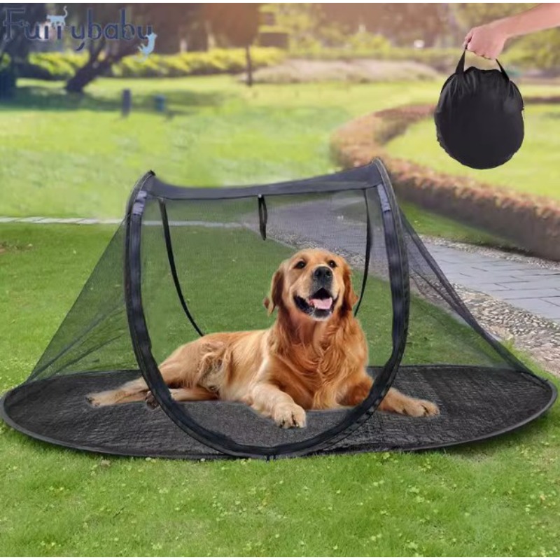 Boat Shaped Foldable Pet Tent  - Outdoor Camping Dog Kennel 评论和价格