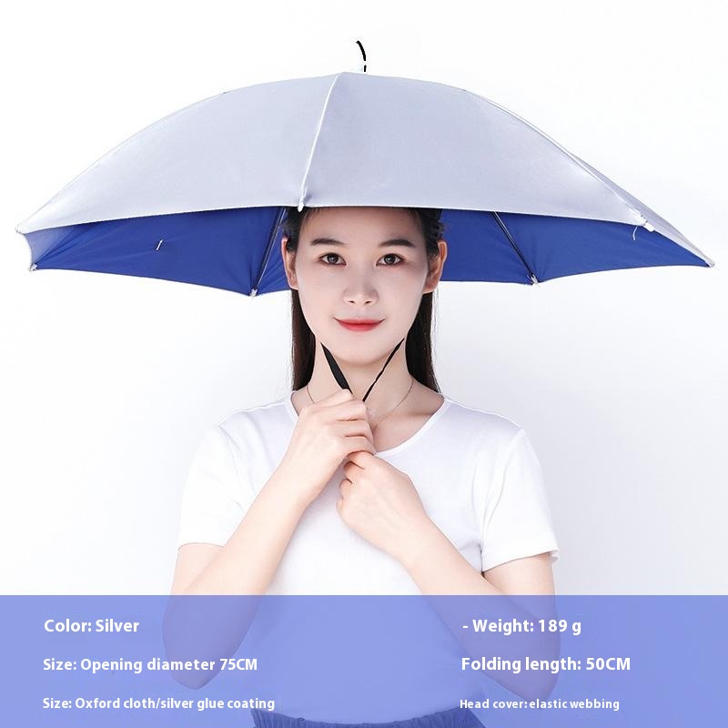 Portable Fishing Umbrella Hat  - Outdoor Camping Hat 评论和价格