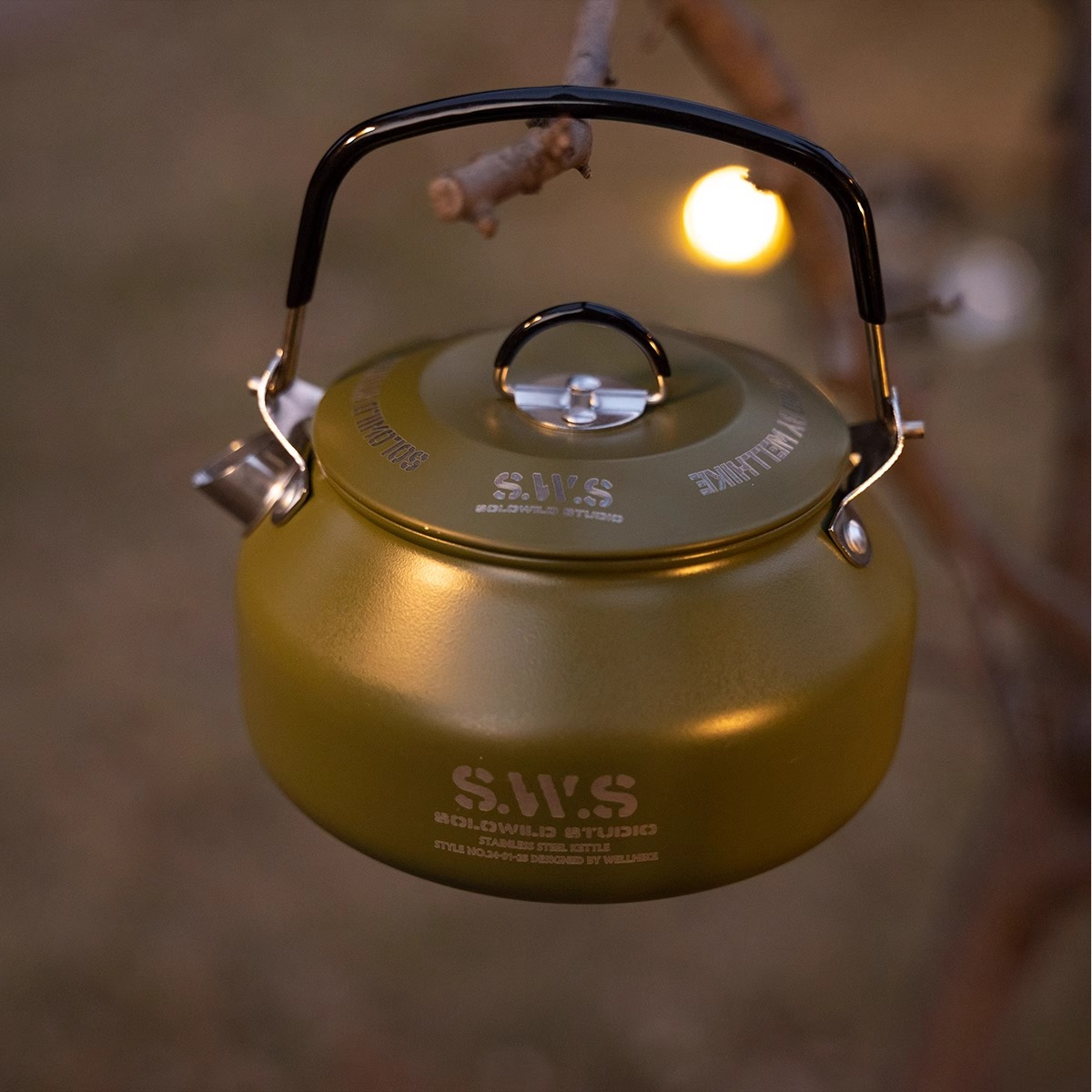 Outdoor Water Kettle Mini 0.8L - Outdoor Camping Solo 评论和价格