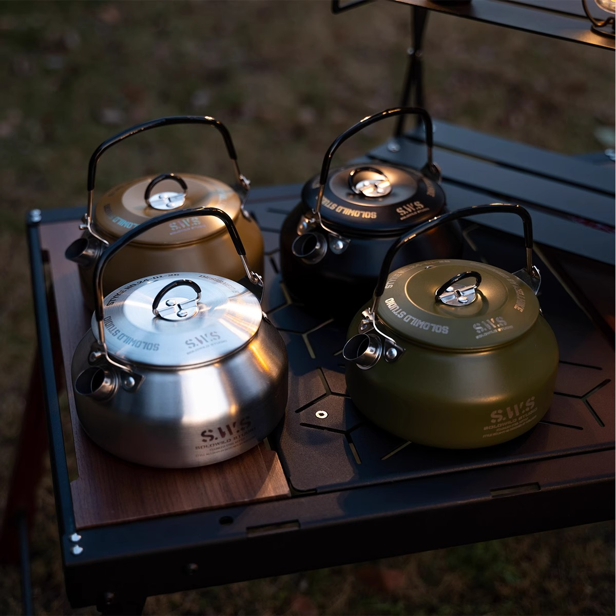 Outdoor Water Kettle Mini 0.8L - Outdoor Camping Solo 评论和价格