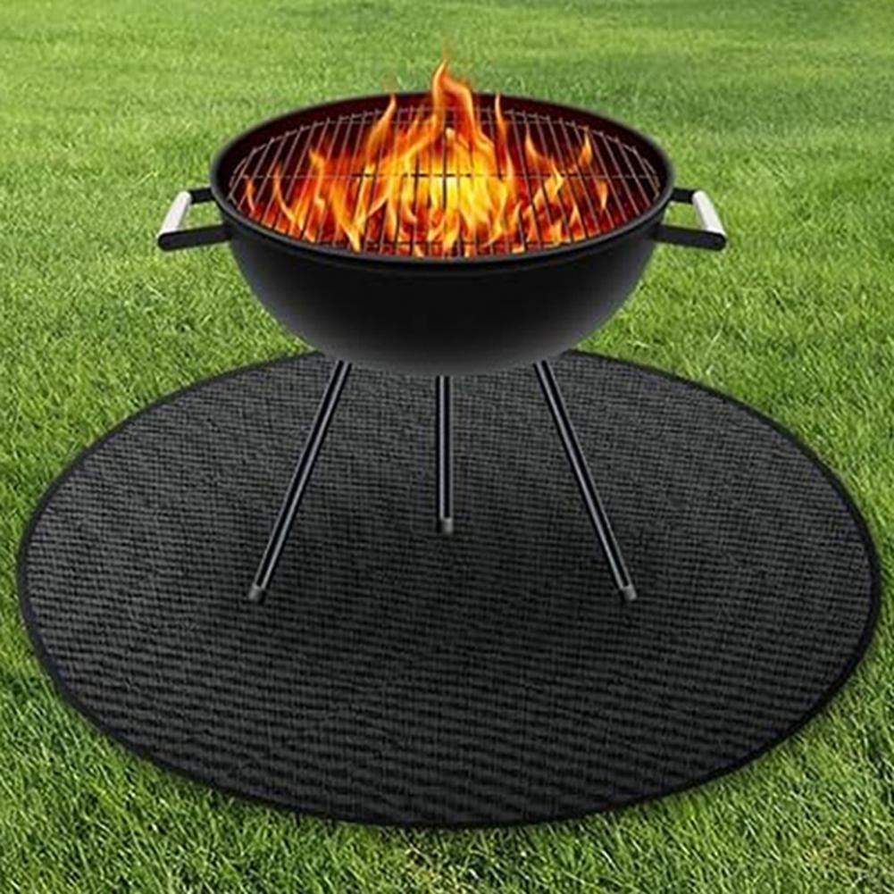 Bbq Grill Fireproof Mat Heat R - Outdoor Camping Decke 评论和价格