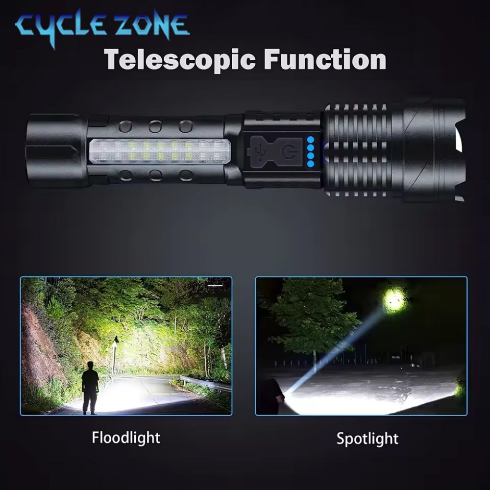 XHP50 Flashlight Zoomable Flas - Outdoor Camping Zone 评论和价格