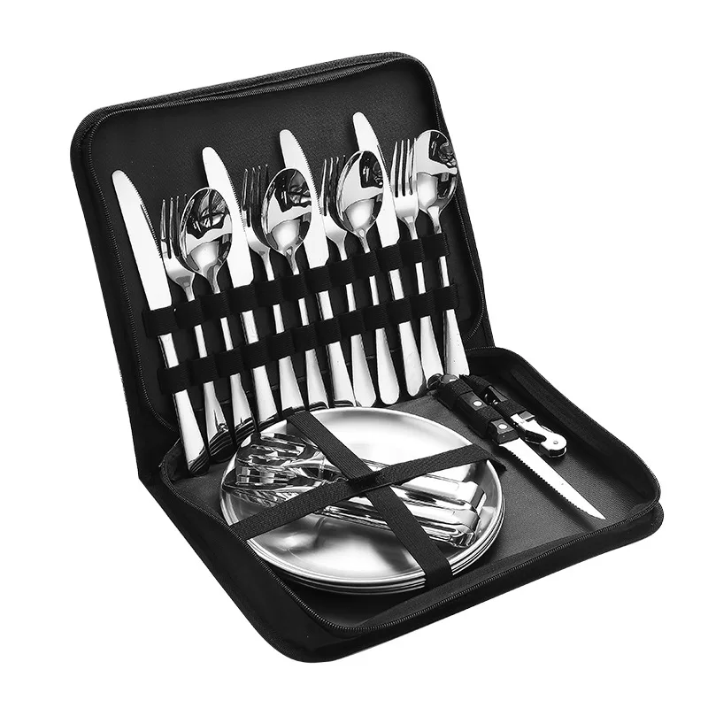Stainless Steel Portable Table - Outdoor Camping Meals 评论和价格