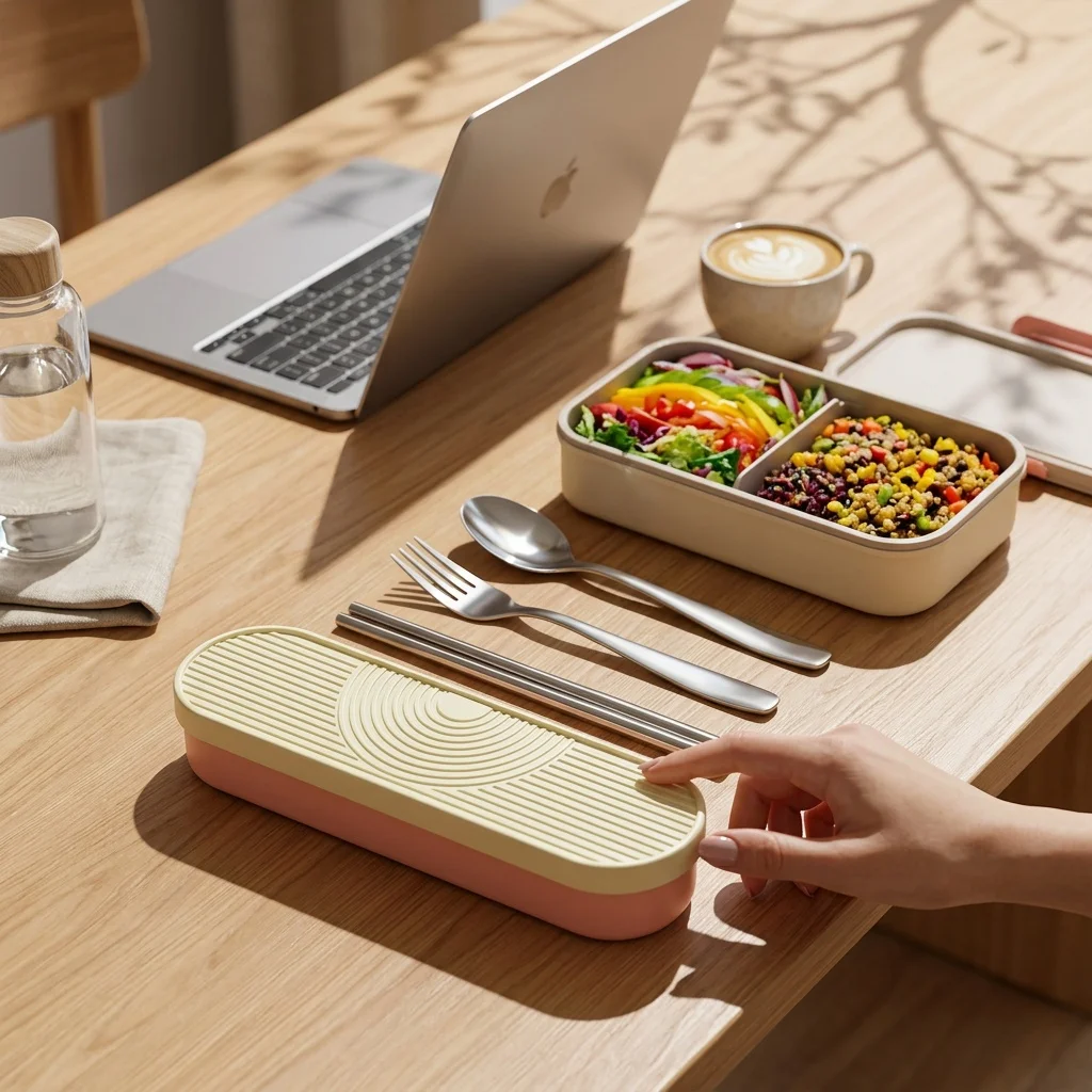 Portable Stainless Steel Cutle - Camp Utensil Set 评论和价格