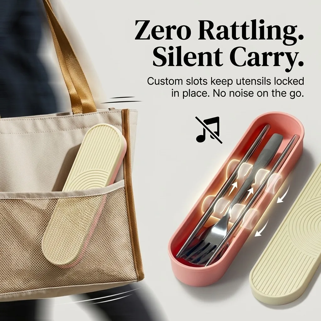 Portable Stainless Steel Cutle - Camp Utensil Set 评论和价格