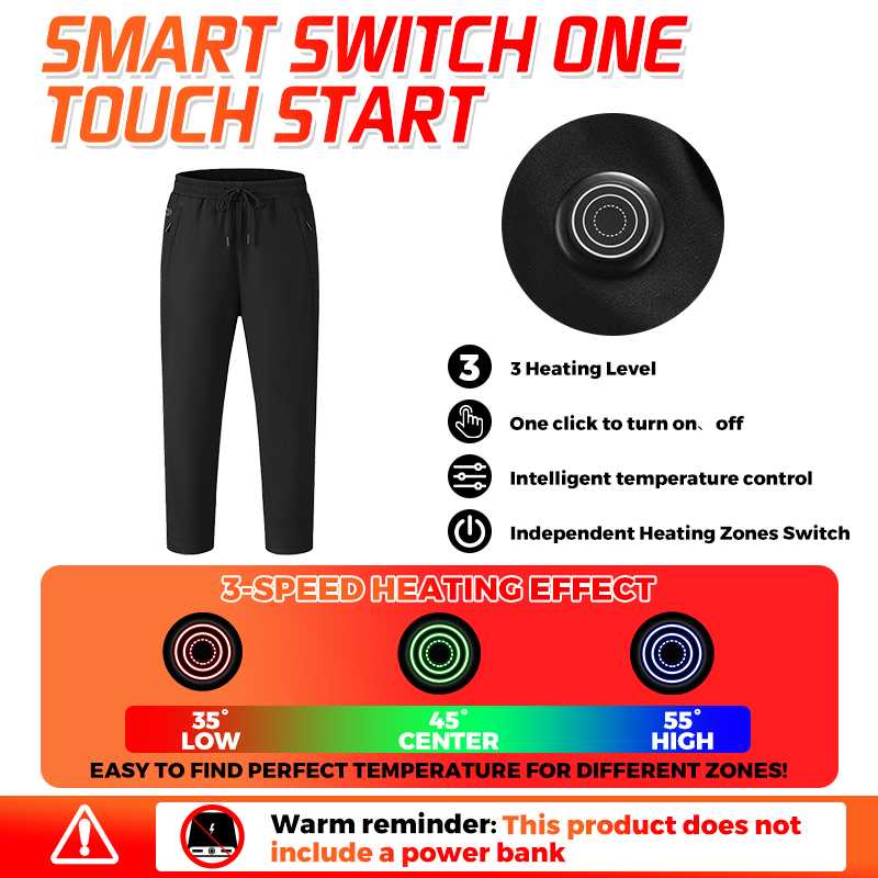 12 Zones Thermal Pants Men Win - Outdoor Camping Zone 评论和价格