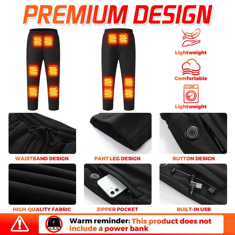 12 Zones Thermal Pants Men Win - Outdoor Camping Zone 评论和价格