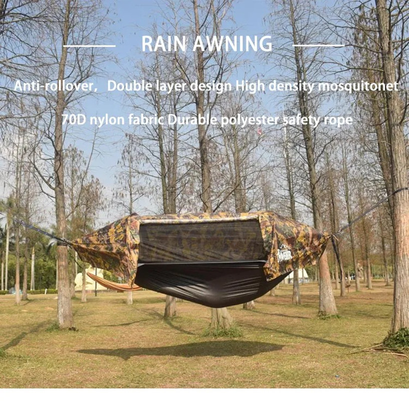 3-in-1 Tunnel Mosquito Net Ham - Outdoor Camping Solo 评论和价格