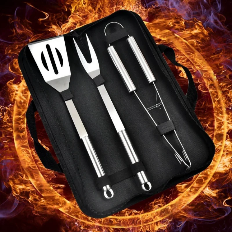 BBQ Tools Set Stainless Steel  - Camp Utensil Set 评论和价格
