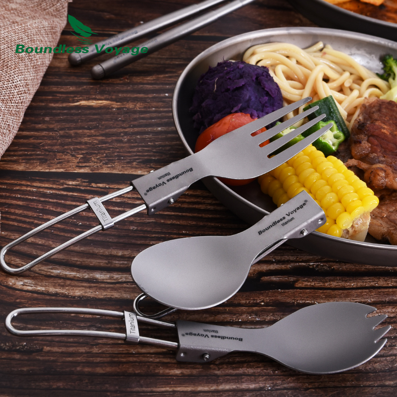 Boundless Voyage Titanium Camp - Camp Utensil Set 评论和价格
