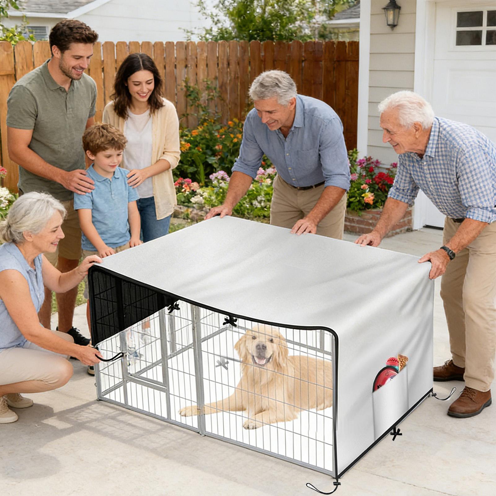 Crate Cover 210D Oxford Pet En - Outdoor Camping Dog Kennel 评论和价格