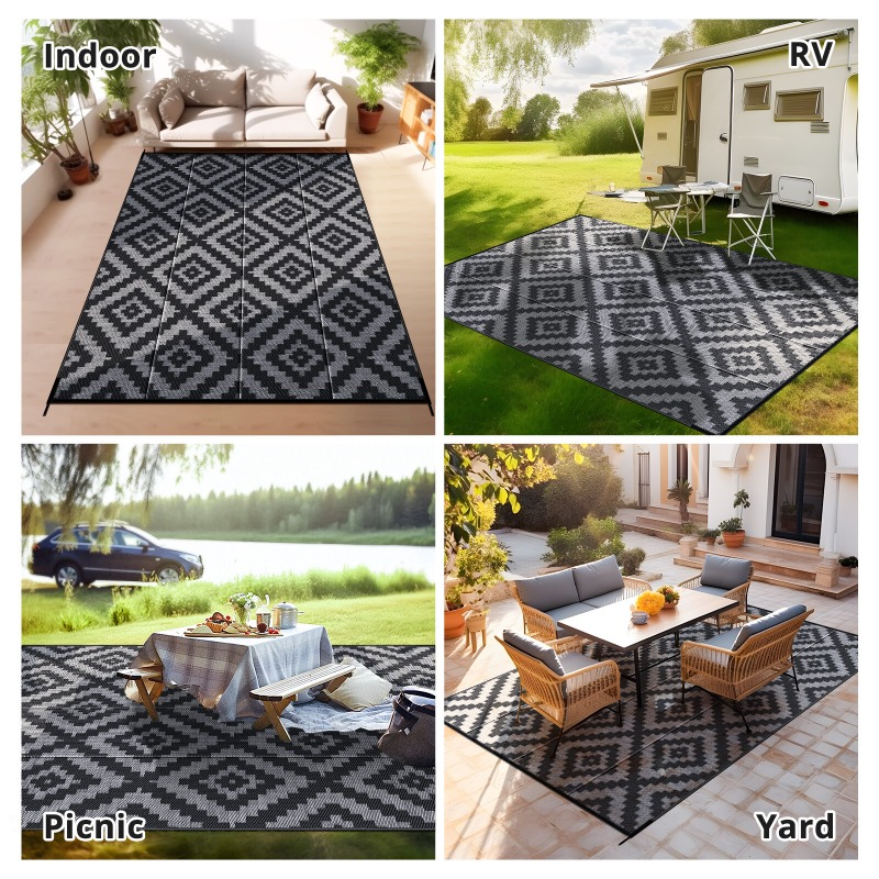 Outdoor Rugs Reversible 5x8 6x - Outdoor Camping Rugs 9X12 评论和价格