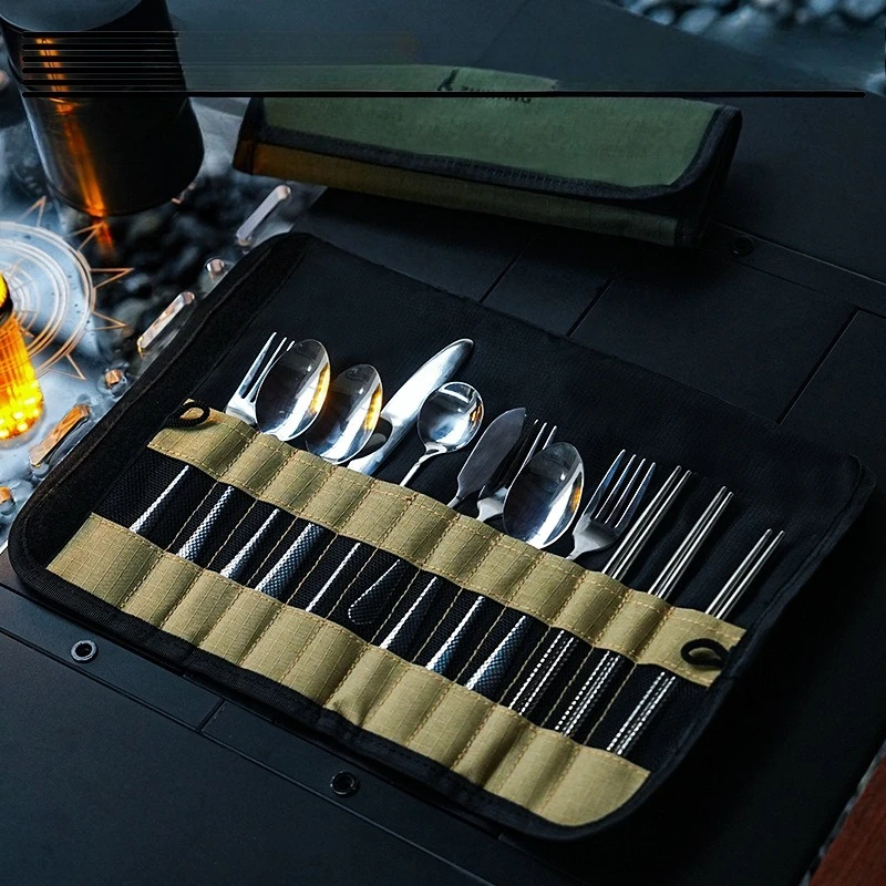 Camping BBQ Picnic Hiking Trav - Camp Utensil Set 评论和价格