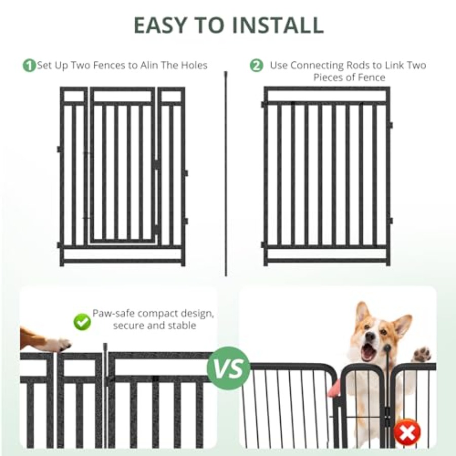 Portable Puppy Playpen Dog Ken - Outdoor Camping Dog Kennel 评论和价格