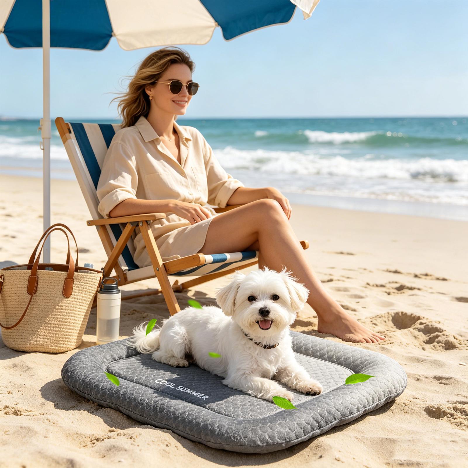 Dog Cooling Bed Portable Non-S - Outdoor Camping Dog Kennel 评论和价格