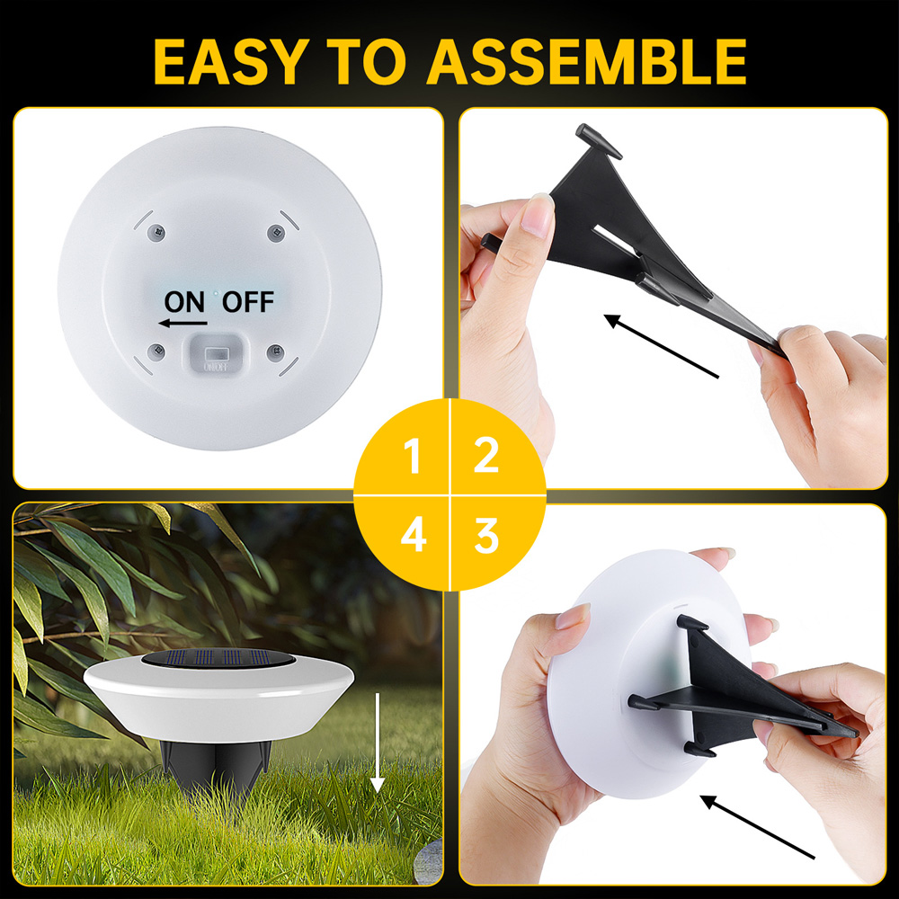 Solar Ground Lights 14LED Wate - Outdoor Camping Decke 评论和价格