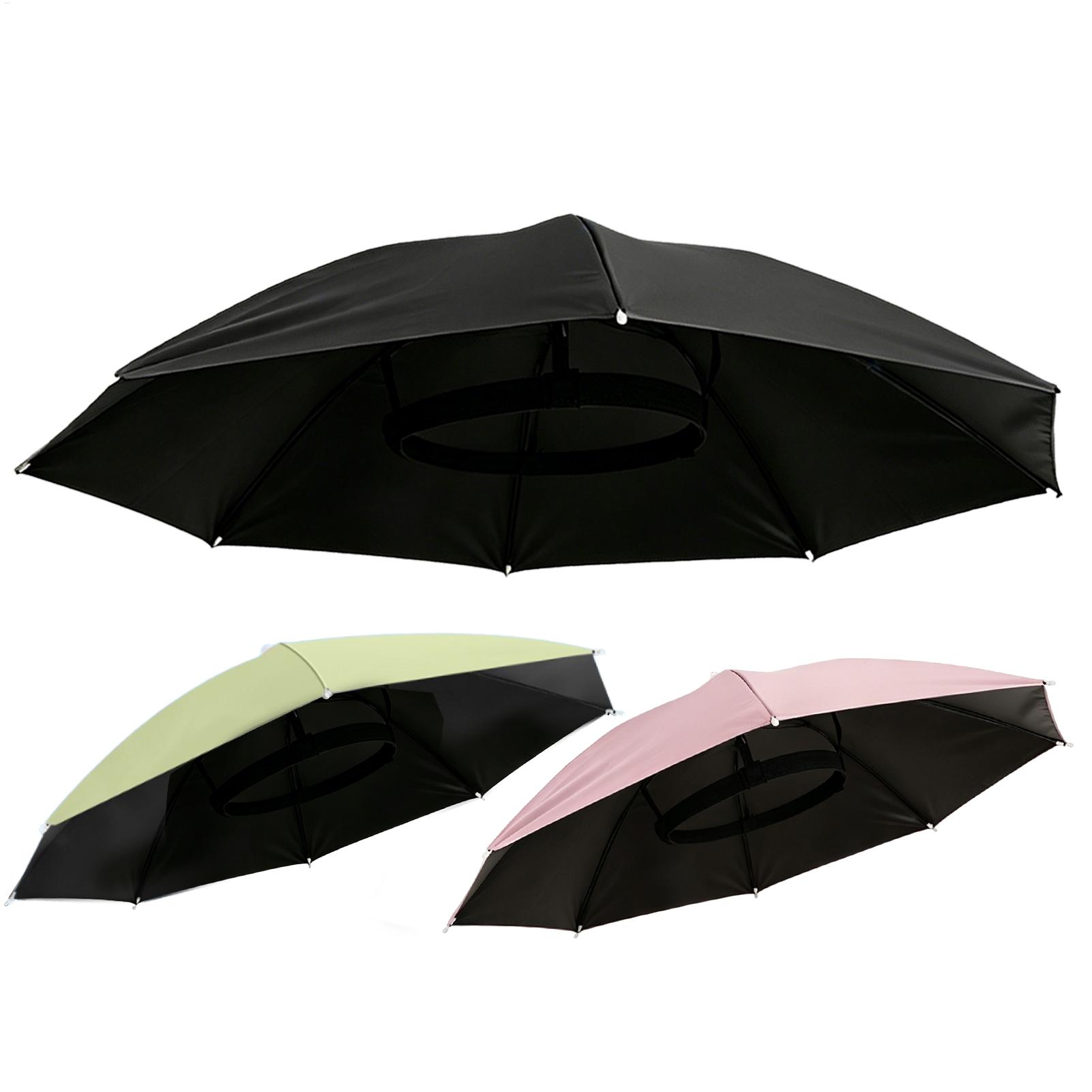 Folding Umbrella Hat Waterproo - Outdoor Camping Hat 评论和价格